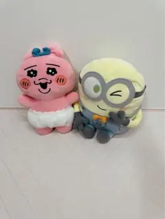 ミニオンとキャラクターぬいぐるみセット