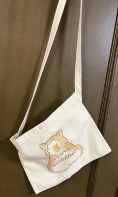 マキナルセ 柴犬イラスト サコッシュ