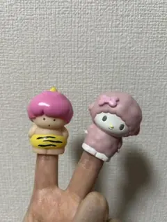 ゴロピカドン　ピアノ　指人形