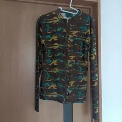 JUNIOR GAULTIER カモフラ柄 長袖 ジップアップ レディースのサムネイル