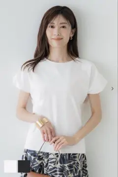 シルキータッチバルーンスリーブトップス