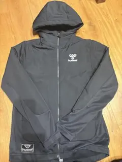 hummel フード付きジャケット 黒　160