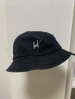 HUF ブラック バケットハット