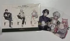 にじさんじAnua闇ノシュウ叢雲カゲツやみくもやんポストカード＆クリアカード3枚