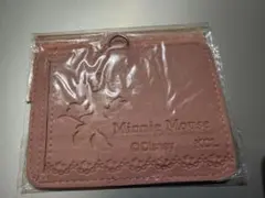 ディズニー▪️ミニーマウス ネームカードホルダー▪️パスケース ピンク　ID社員証等