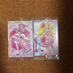 プリキュア ウエハースカード　キュアワンダフル・キュアアイドル　同梱200円