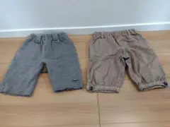 ファミリア、richesse半ズボン80サイズ　2枚セット
