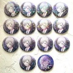 プロセカ　未開封缶バッジ　まとめ売り プロセカ 缶バッジ 27C 28C 未開封 3点まとめ売り グリッター缶