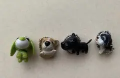 The dog キャラクターキーホルダー　お茶犬　平成レトロ