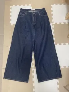 センスオブプレイス　ワイドデニムパンツ　Lサイズ　38サイズ