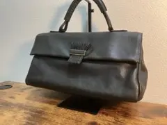 JEAN PHILIPPE ジャンフィリップ ハンドバッグ レザー ブラック