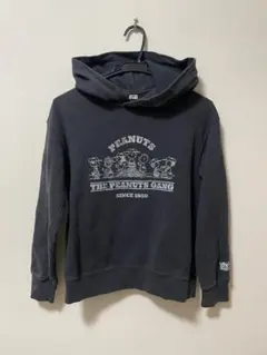 ユニクロ 150 フーディ パーカー スヌーピー PEANUTS