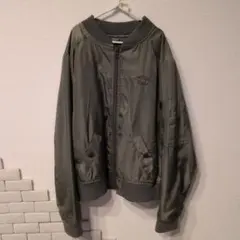 Lovetoxic MA-1ジャケット オリーブグリーン