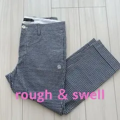ラフアンドスウェル　rough & swell チェック柄パンツ M