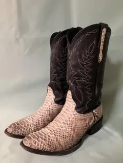 Northbrook ウエスタンブーツ パイソン型押し コンビカラー - メルカリ