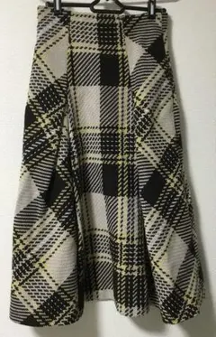 snidel 2022 ロービングチェックスカート