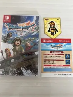 ドラゴンクエストXI S 早期購入特典付きおまけロフトのシール付き