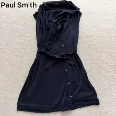Paul Smith ポールスミス カーディガン ロングジレ アシンメトリーのサムネイル