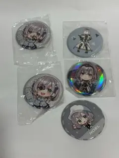 ホロライブ 白銀ノエル 缶バッジ 5つ まとめ売り