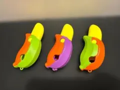 フィジットトイ バナナナイフ キャロットナイフ 　とびだすバナナ　3点セット