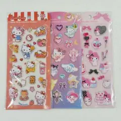 【正規品】サンリオ・ジュエルマシュマロステッカーズ（3種類セット）