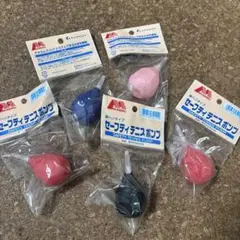 新品アカエムルーセントソフトテニスボール空気入れ2個セット色ランダム発送
