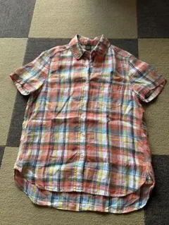 URBAN RESEARCH 半袖チェックシャツ