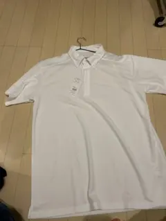 ミズノ　ホワイト ポロシャツ 2XO