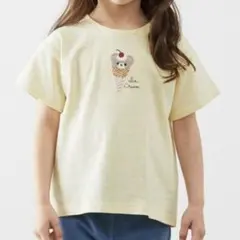 エニィファム　接触冷感たべものTシャツ　120cmのサムネイル