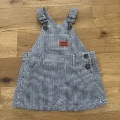 BOBSON ヒッコリー ジャンパースカート
