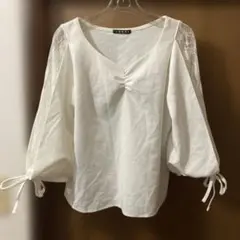 イング　ingni ホワイト レーストップス Mサイズ