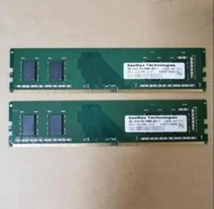 デスクトップ用メモリ DDR4 4GB×2枚=8GB