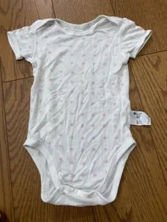 UNIQLO ロンパース 90cm ドット柄 メッシュ素材 涼しい♪ 肌着