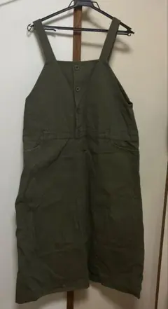 カーキ オーバーオール