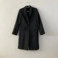 UNIQLO チェスターコート ダークグレー