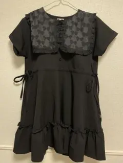 merryjenny スクエアカラーミニワンピース