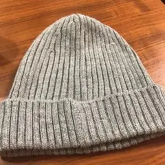 ニットキャップ ニット帽 グレー