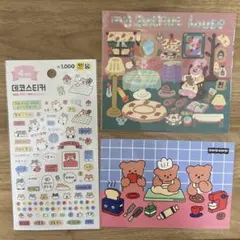 earpearp Jelly Crew デコステッカーメモセット
