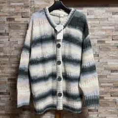 【新品！一万円オフ！】MOUSSY ストライプ カーディガン