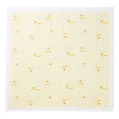 MIKIHOUSE 花柄 ガーゼタオル イエロー