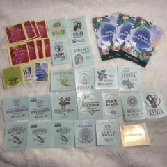 スターバックス　シール　コーヒシール他 35枚セット