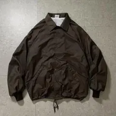 USA製 80s Birdieコーチジャケット ヴィンテージ 裏地付ブラウンXL