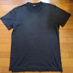 【BLAMINKブラミンク】エンブレム刺繍入り　半袖カットソー　ネイビー　0 BLAMINKブラミンク】エンブレム刺繍入り 半袖カットソー ネイビー 0