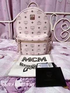 MCM リュック バックパック パウダーピンク スモールサイズ Ｓサイズ 地雷系のサムネイル