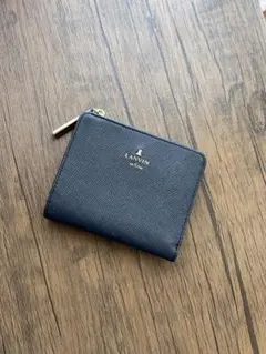 LANVIN en Bleu 二つ折り財布 ネイビーのサムネイル