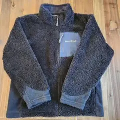 mont-bell Kid's 120 ブラック　フリース