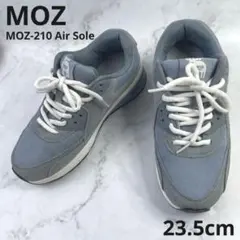 moz モズ MOZ-210 エアソールスニーカー ブルー 23.5cmのサムネイル