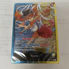 英語版 ワンピースカードゲーム ナミ リーダーパラレル - メルカリ