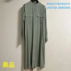 【美品】ユナイテッドアローズ シャツワンピース