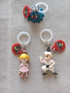 MOTHER2 フィギュアストラップ2　ゲップー　ポーラ　プー　3点セット